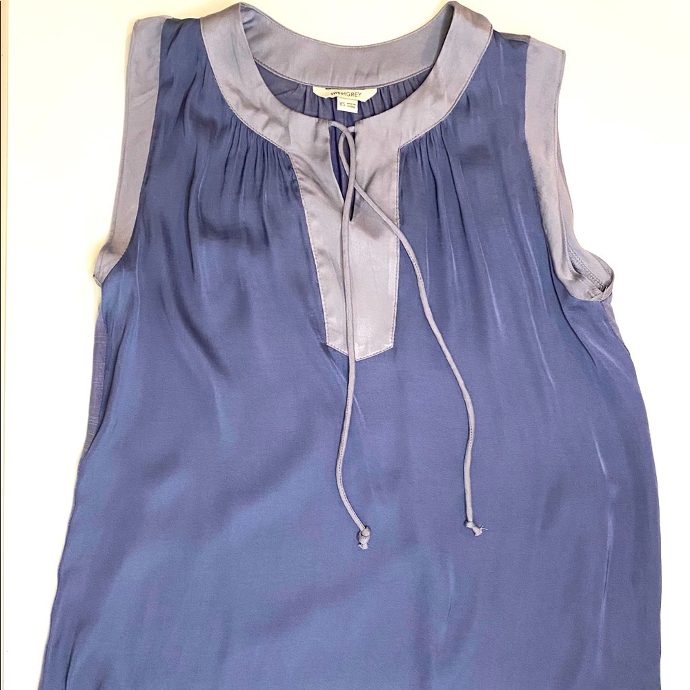 Sweet Grey Juni Sleeveless Blouse XS